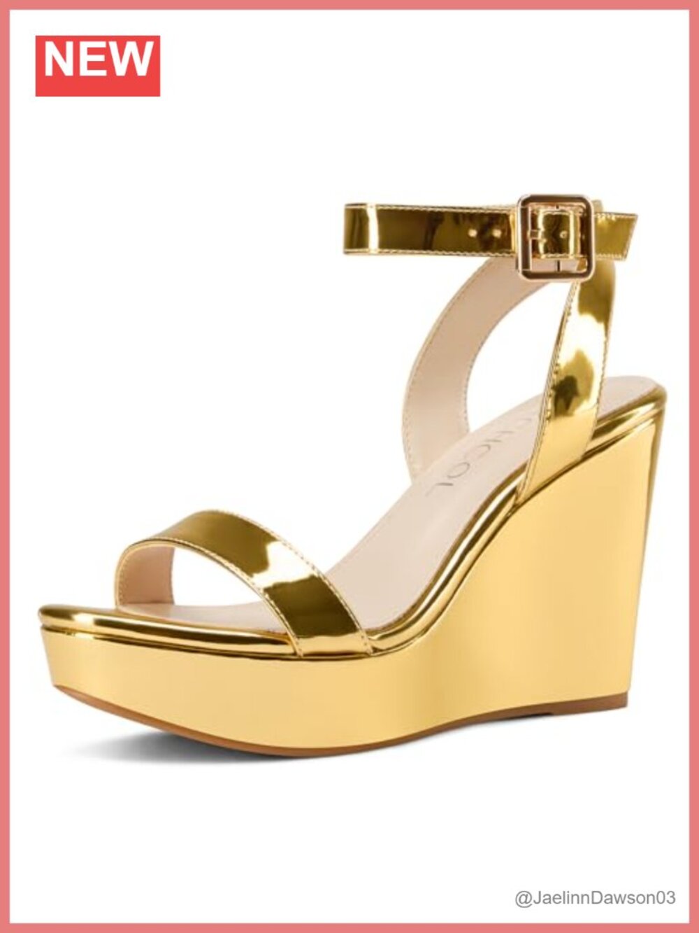Women Platform Wedge Heeled Sandals Open Toe Ankle Strap Party Dress Shoes